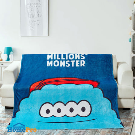 ผ้าห่ม SNAZZ X MILLIONSMONSTER 60x80 นิ้ว สี NAVY_6