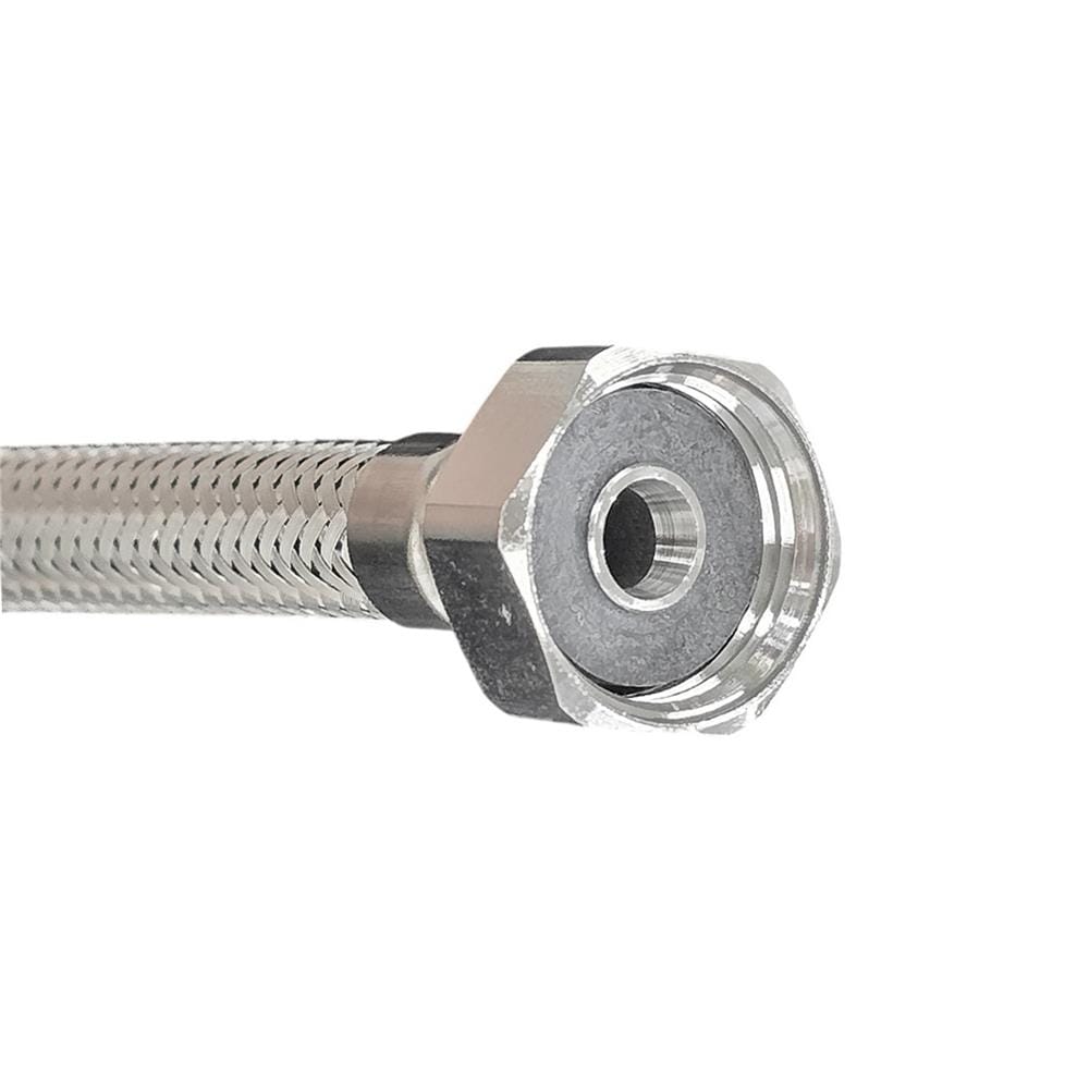 สายน้ำดีสเตนเลสน้ำอุ่น-น้ำเย็น NASCO FP-8218-SP 18 นิ้ว