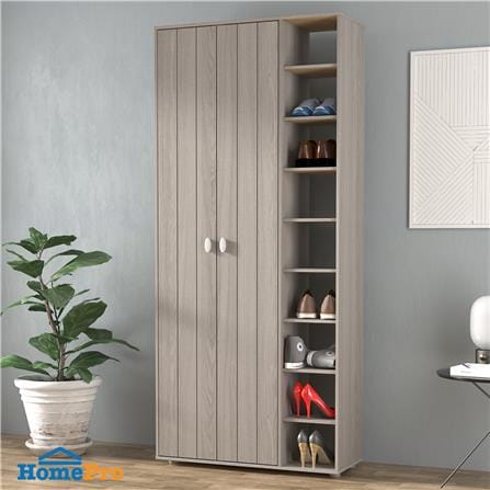 ตู้วางรองเท้า TOMATO HOME HANSEL 79.6 ซม. สีเทาโอ๊ค_3