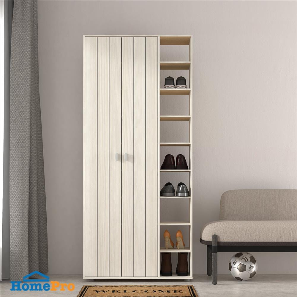 ตู้วางรองเท้า TOMATO HOME HANSEL 79.6 ซม. สีขาว