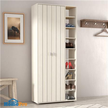 ตู้วางรองเท้า TOMATO HOME HANSEL 79.6 ซม. สีขาว_3
