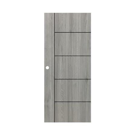 ประตูภายใน UPVC เจาะลูกบิด AZLE LT-06 90x200 ซม. ส...