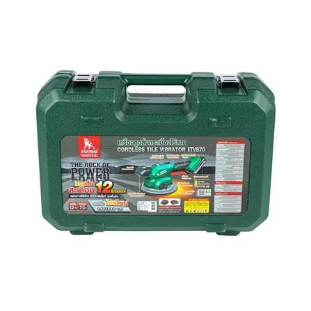 เครื่องดูดสั่นกระเบื้องไร้สาย (พร้อมแบตเตอรี่และแท่นชาร์จ) SUMO TVS70_9