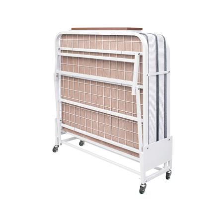 เตียงพับพร้อม TOPPER 3.5 ฟุต THAIBULL SSTSFPE245-105M1(TNR) สีขาว_3