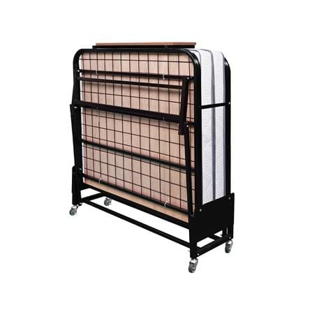 เตียงพับพร้อม TOPPER 3.5 ฟุต THAIBULL SSTSFPE245-105M1(TNR) สีดำ_3