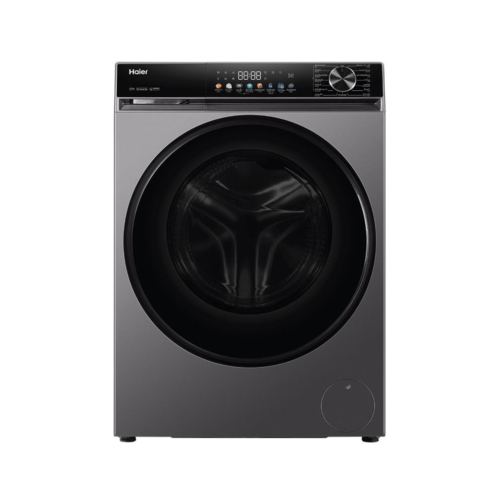 เครื่องซักผ้าฝาหน้า HAIER HW90-BP12357S8 X5 9 กก. 1200 RPM อินเวอร์เตอร์ สีเทาเข้มเมทาลิค