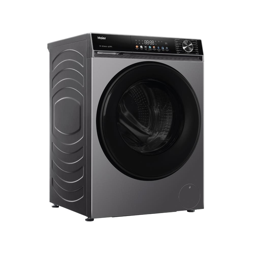 เครื่องซักผ้าฝาหน้า HAIER HW90-BP12357S8 X5 9 กก. 1200 RPM อินเวอร์เตอร์ สีเทาเข้มเมทาลิค