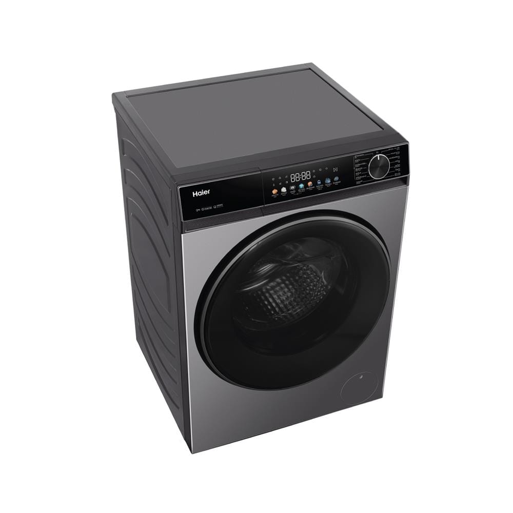 เครื่องซักผ้าฝาหน้า HAIER HW90-BP12357S8 X5 9 กก. 1200 RPM อินเวอร์เตอร์ สีเทาเข้มเมทาลิค