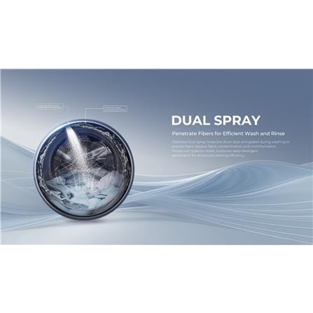 เครื่องซักผ้าฝาหน้า HAIER HW90-BP12357S8 X5 9 กก. 1200 RPM อินเวอร์เตอร์ สีเทาเข้มเมทาลิค_11