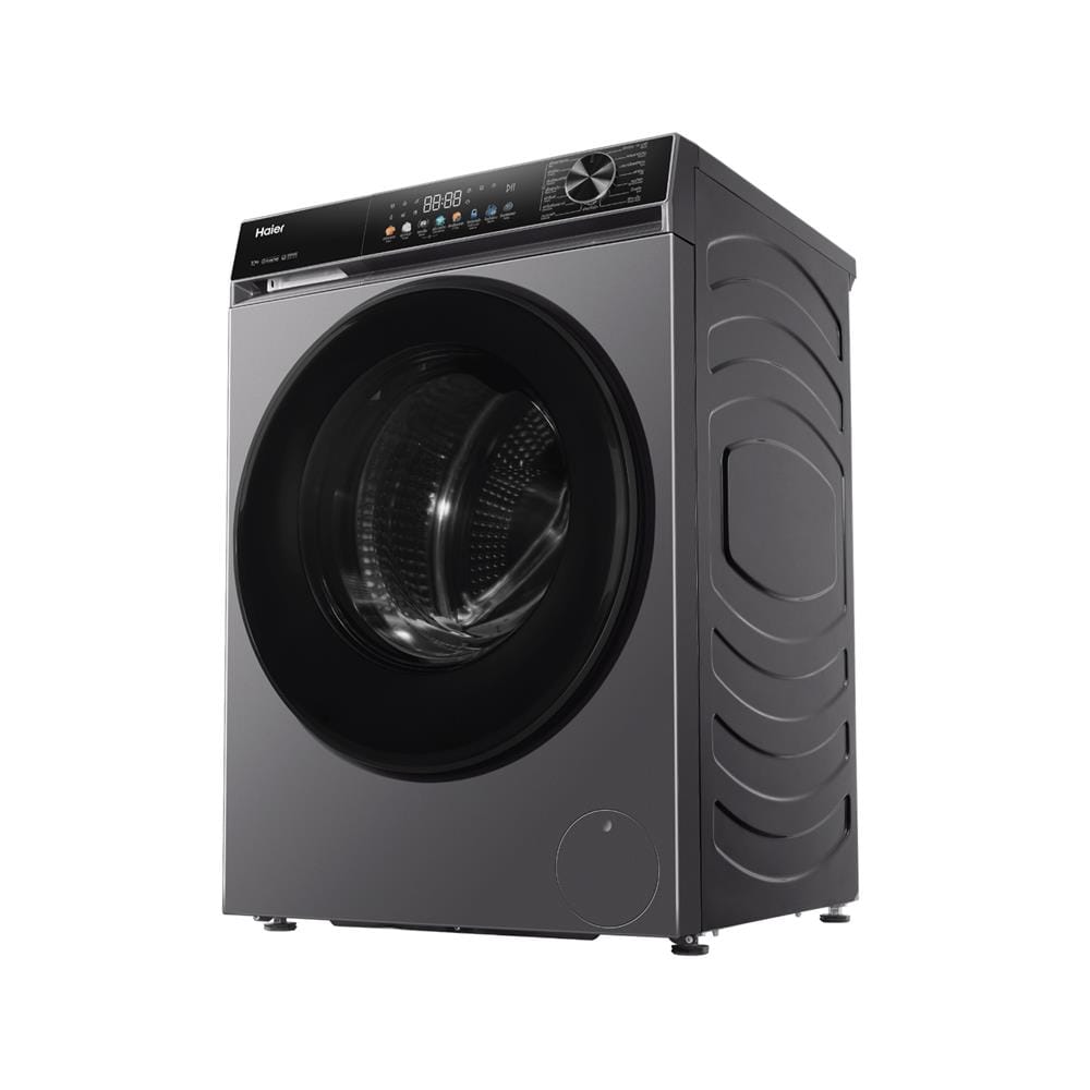 เครื่องซักผ้าฝาหน้า HAIER HW100-BP12357S8 X5 10 กก. 1200 RPM อินเวอร์เตอร์ สีเทาเข้มเมทาลิค