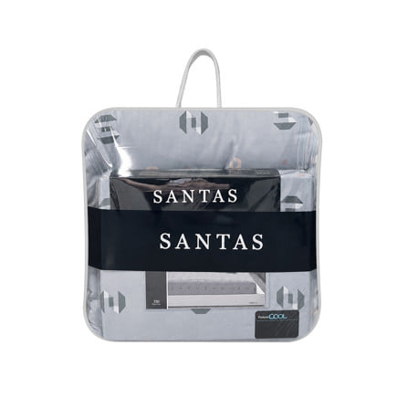 ชุดผ้าปูที่นอน 6 ฟุต (ชุด 6 ชิ้น) SANTAS COTTON USA ORBELLE GR_4