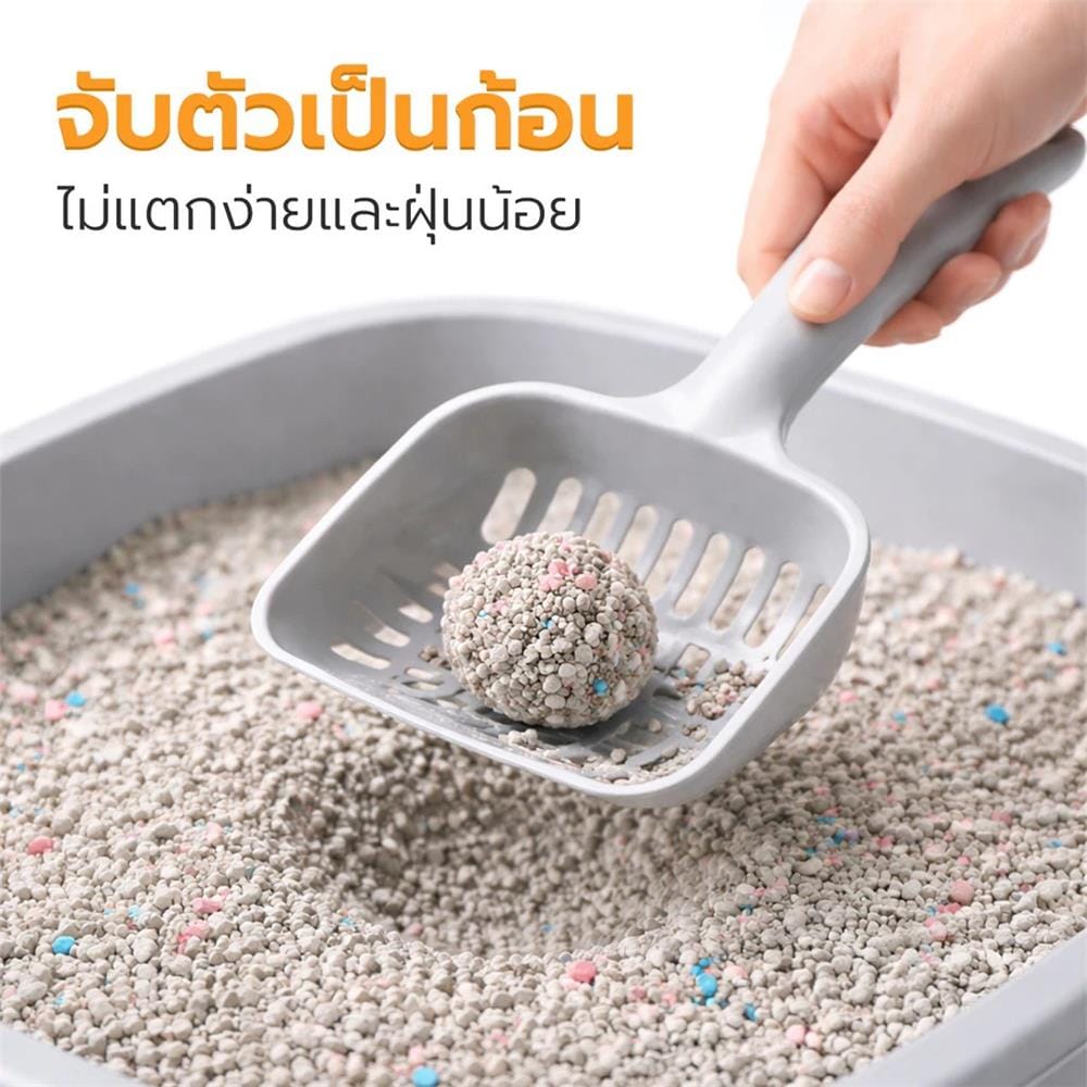 ทรายแมวเบนโทไนท์ PETUS กลิ่นแอปเปิ้ล 5 ลิตร
