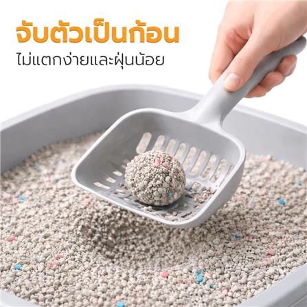 ทรายแมวเบนโทไนท์ PETUS กลิ่นแอปเปิ้ล 5 ลิตร_4