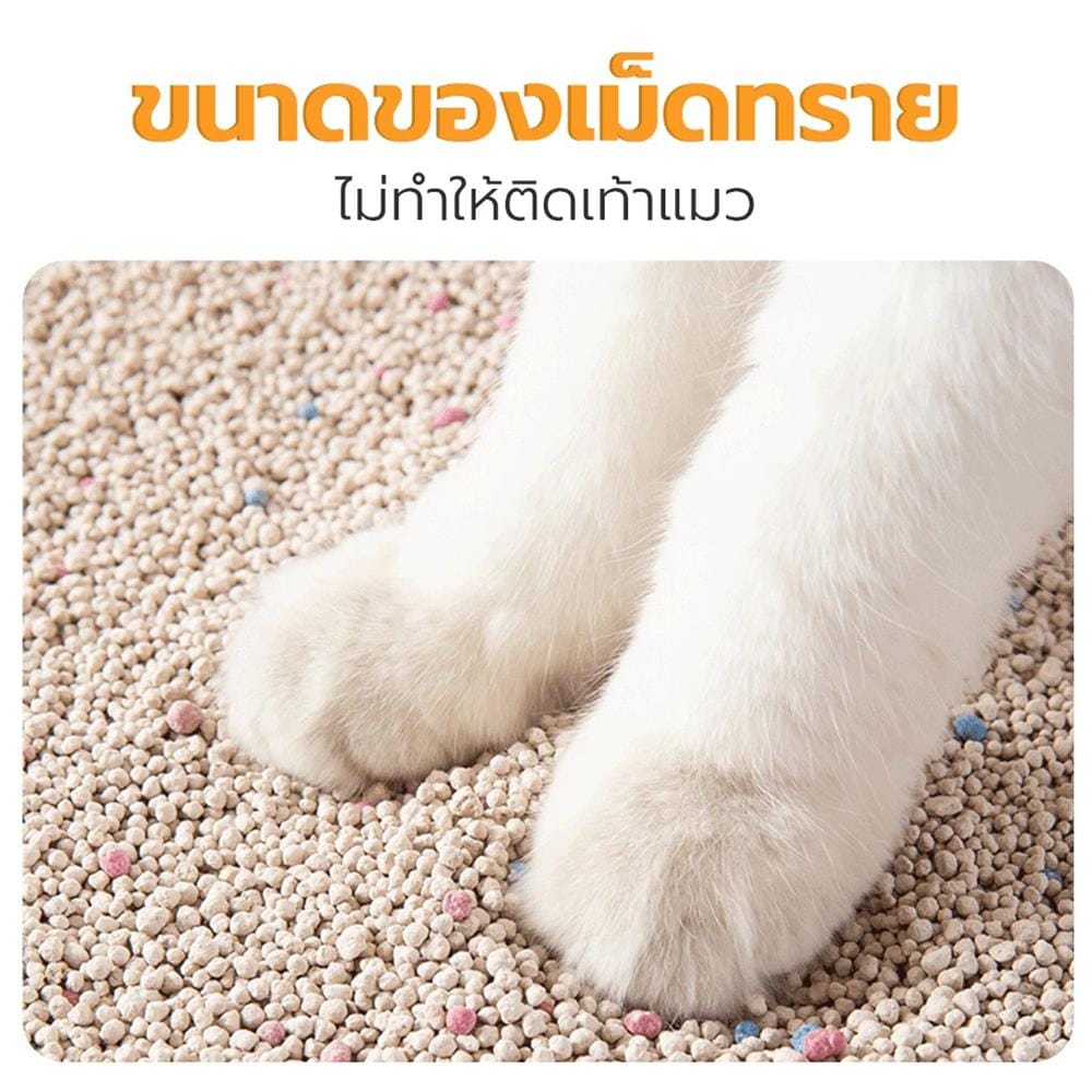 ทรายแมวเบนโทไนท์ PETUS กลิ่นซากุระ 10 ลิตร