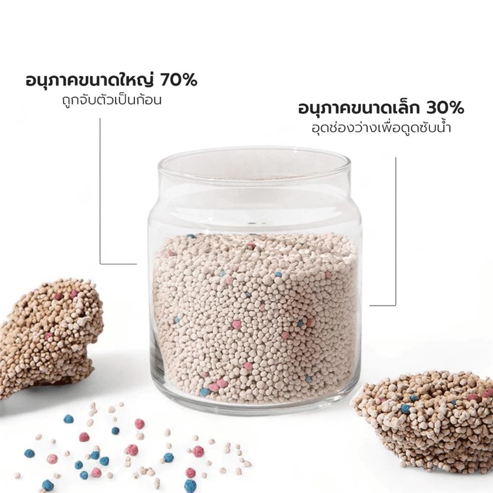ทรายแมวเบนโทไนท์ PETUS กลิ่นซากุระ 10 ลิตร