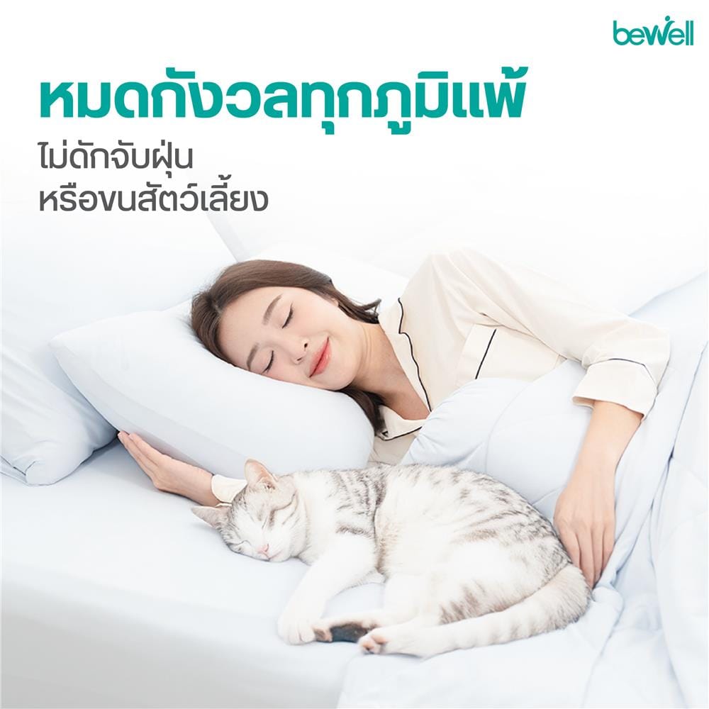 ผ้าห่ม BEWELL COOLING 120x80 ซม. สี BLUE
