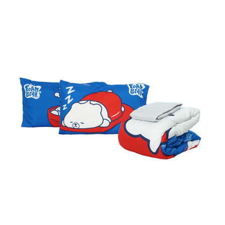 ชุดผ้าปูที่นอน 6 ฟุต (ชุด 4 ชิ้น) SNAZZ FOAM BEAR SOFA_1