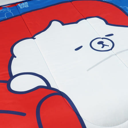 ชุดผ้าปูที่นอน 6 ฟุต (ชุด 4 ชิ้น) SNAZZ FOAM BEAR SOFA_4