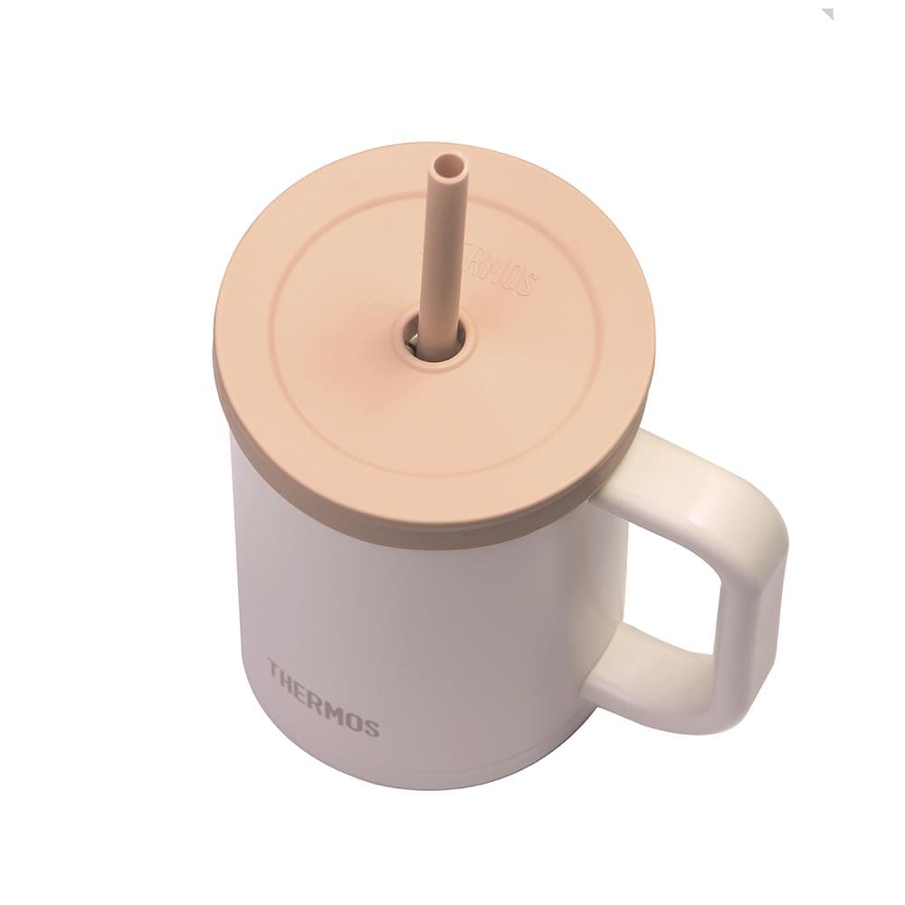 กระติกสุญญากาศ 0.6 ลิตร THERMOS TTONE สีครีม