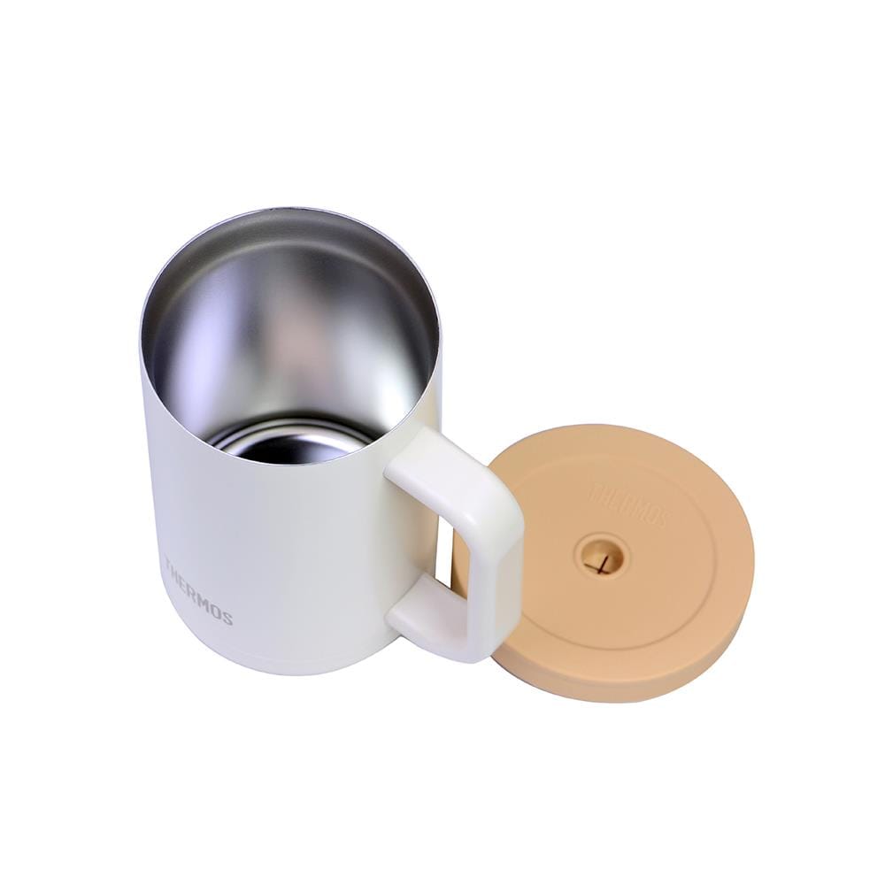 กระติกสุญญากาศ 0.6 ลิตร THERMOS TTONE สีครีม