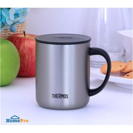กระติกสุญญากาศ 0.45 ลิตร THERMOS TALL MATT สีเงิน_6
