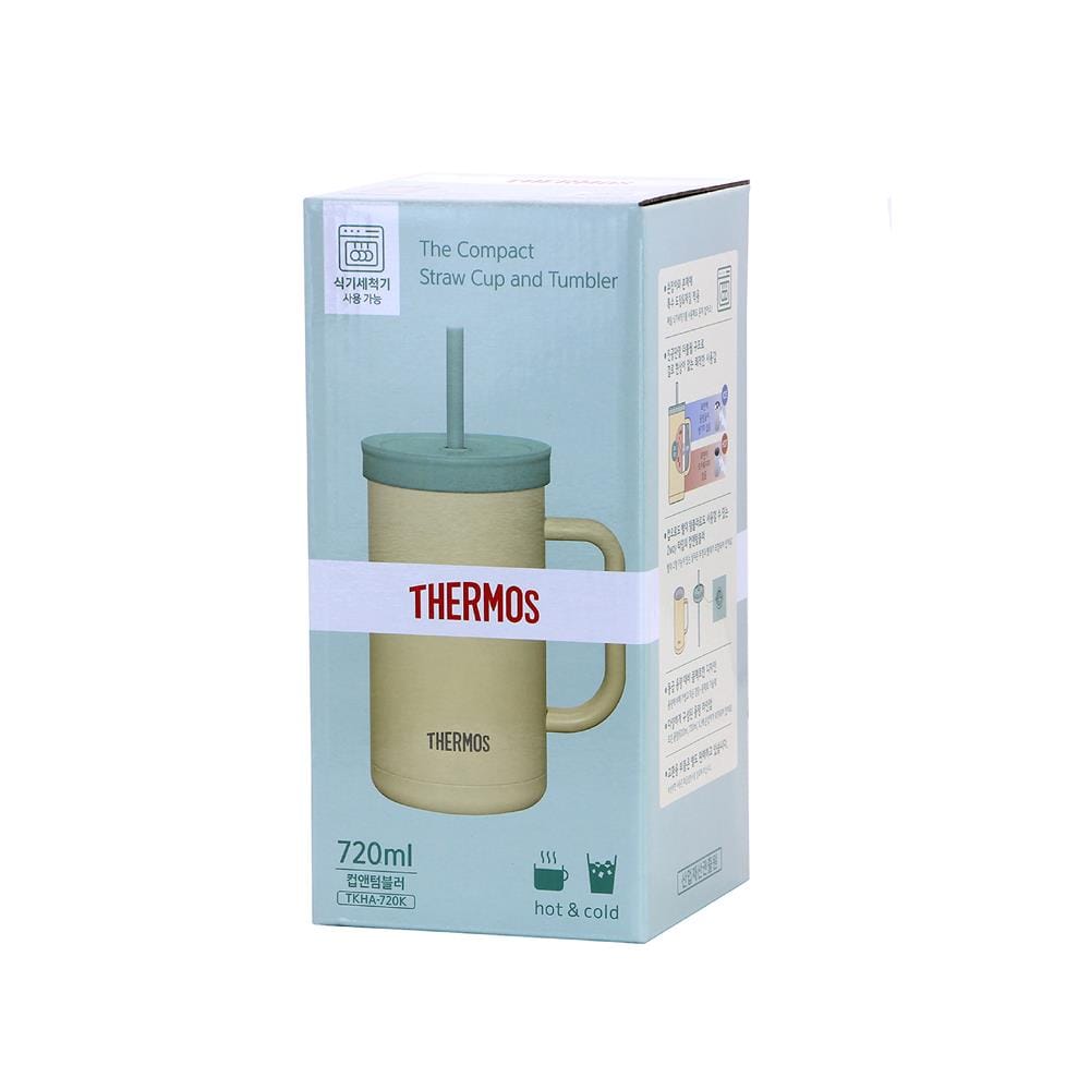 กระติกสุญญากาศ 0.72 ลิตร THERMOS TTONE สีเหลือง