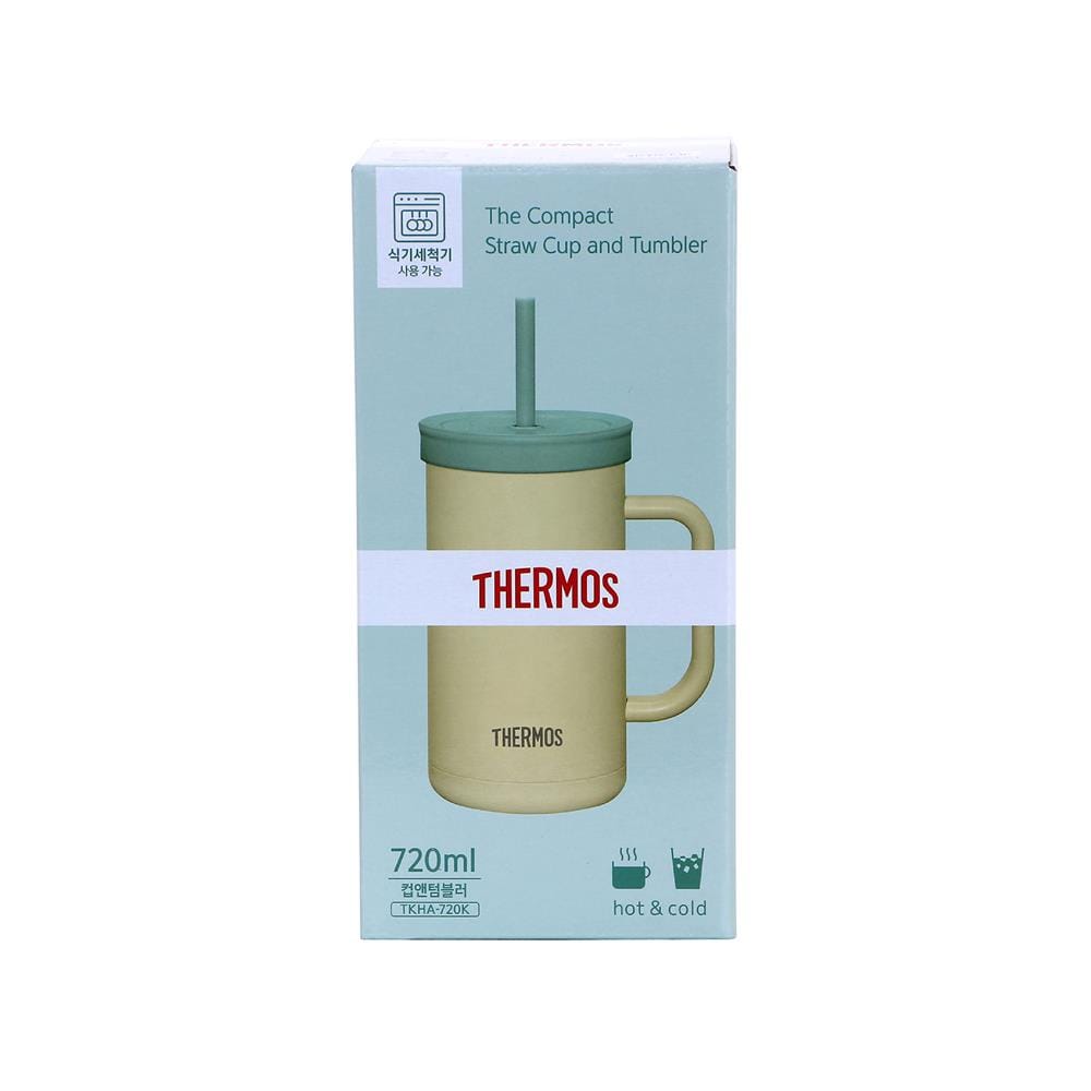 กระติกสุญญากาศ 0.72 ลิตร THERMOS TTONE สีเหลือง