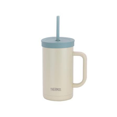 กระติกสุญญากาศ 0.72 ลิตร THERMOS TTONE สีเหลือง_0