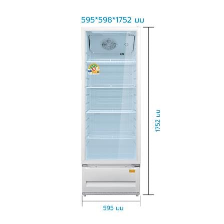 ตู้แช่เครื่องดื่ม 1 ประตู MIDEA MDRZ445FZ 10.9 คิว สีขาว_11
