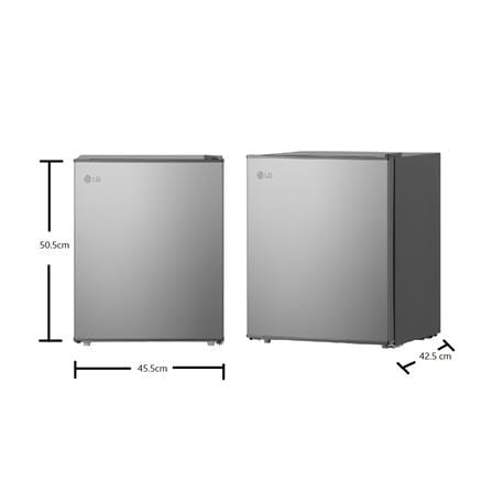 ตู้เย็น 1 ประตู LG GC-B041PQCF.ADVPLMT 1.6 คิว สีเงิน_6