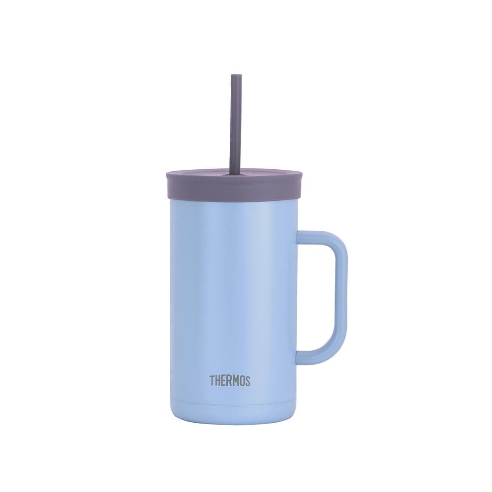 กระติกสุญญากาศ 1 ลิตร THERMOS TTONE สีฟ้า