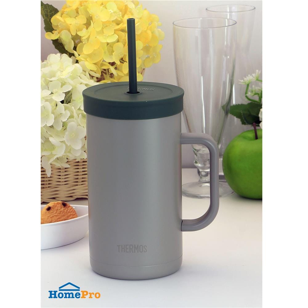 กระติกสุญญากาศ 1 ลิตร THERMOS TTONE สีเขียว