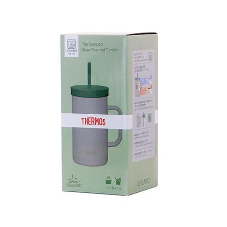 กระติกสุญญากาศ 1 ลิตร THERMOS TTONE สีเขียว_6