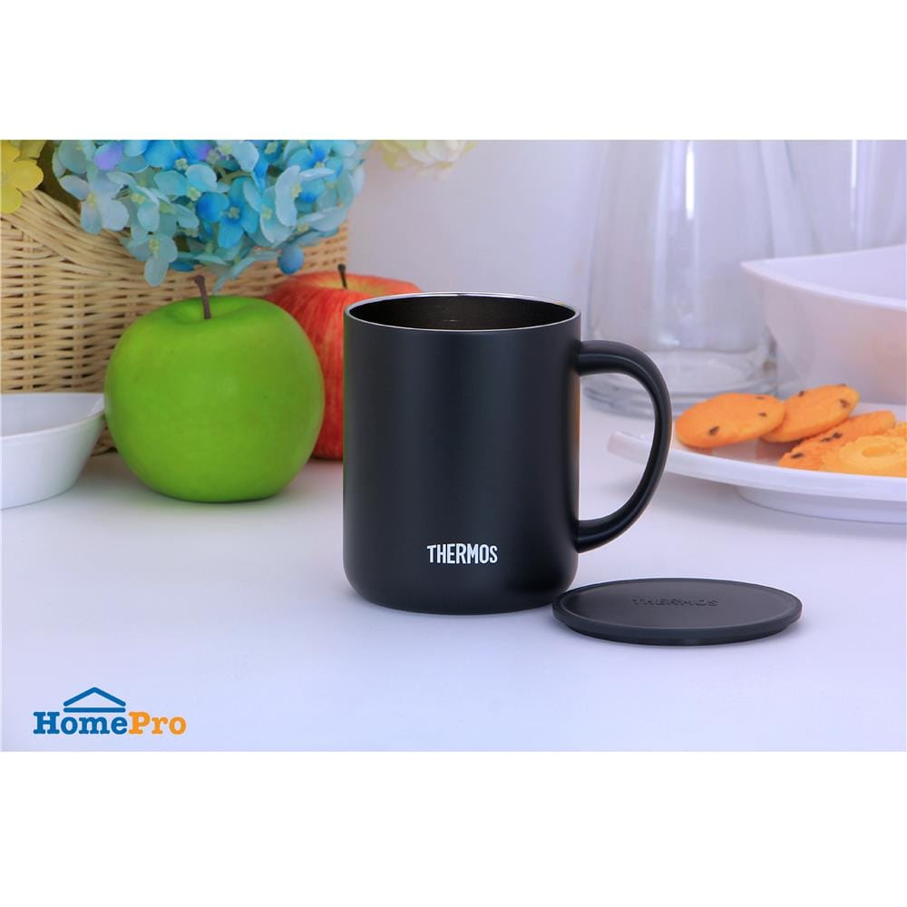 กระติกสุญญากาศ 0.45 ลิตร THERMOS CUP สีดำ