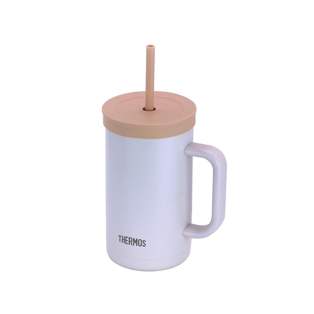 กระติกสุญญากาศ 0.72 ลิตร THERMOS TTONE สีครีม