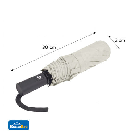 ร่มพับ 3 ตอน AVENTRA AUTO UV SUNNY 30 ซม. สีเบจ_6