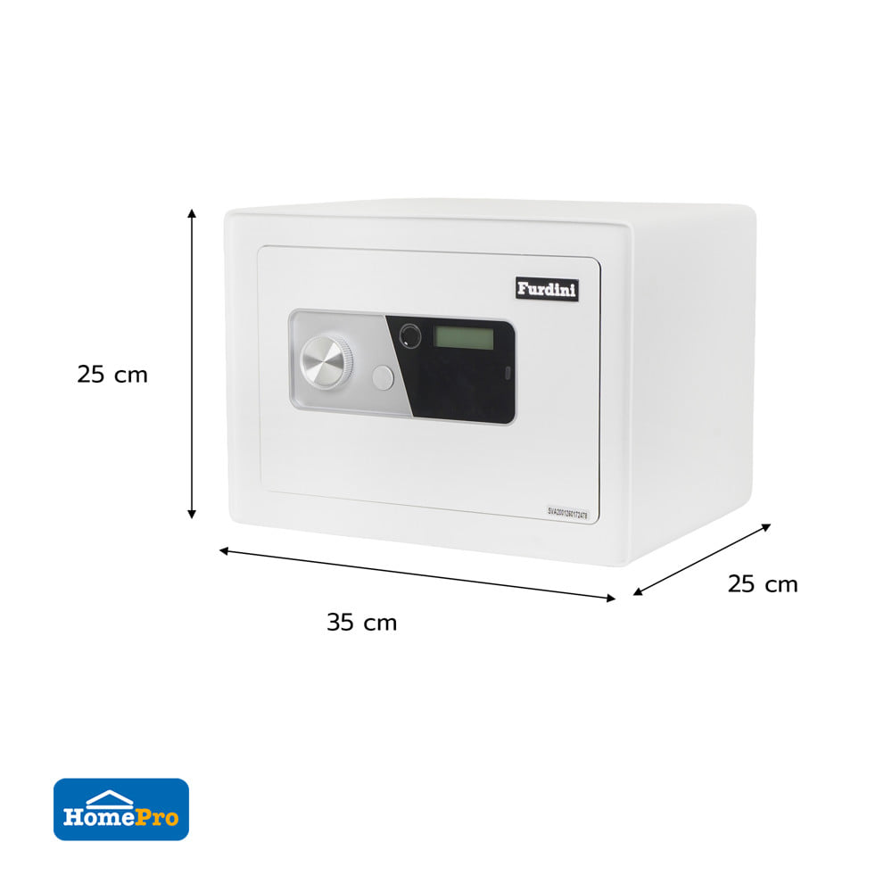 ตู้นิรภัย FINGERPRINT FURDINI F28 สีขาว