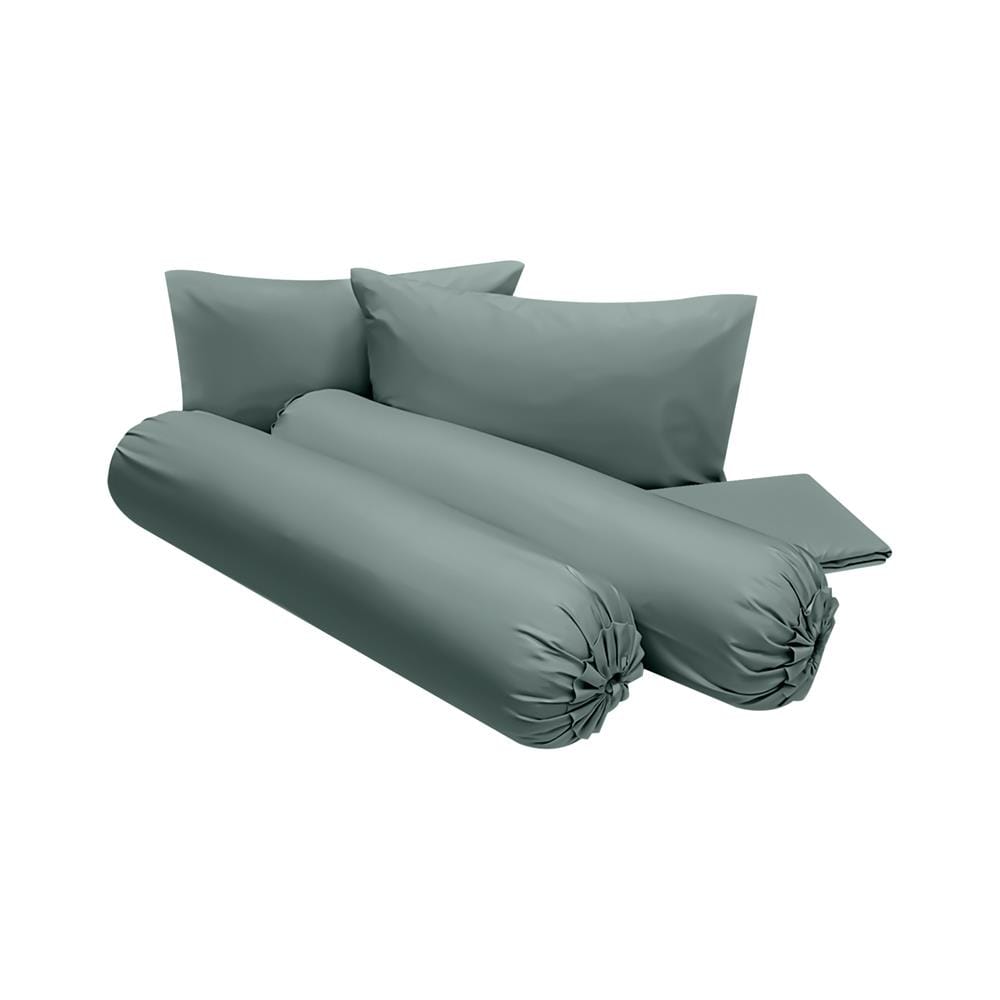 ชุดผ้าปูที่นอน 6 ฟุต (ชุด 5 ชิ้น) STEVENS PURE COTTON EK01GN