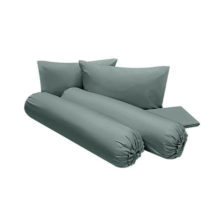 ชุดผ้าปูที่นอน 6 ฟุต (ชุด 5 ชิ้น) STEVENS PURE COTTON EK01GN_1