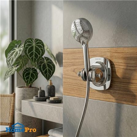ขอแขวนฝักบัว KARAT FAUCET KP-03-910-50 สีโครม_1