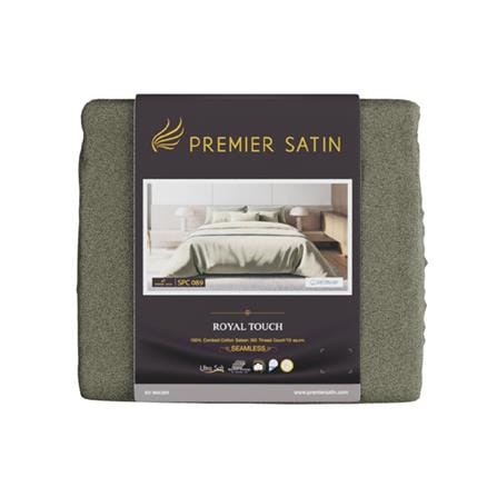 ชุดผ้าปูที่นอน 3.5 ฟุต (ชุด 2 ชิ้น) PREMIER SATIN ROYAL TOUCH SOLID SPC089_4