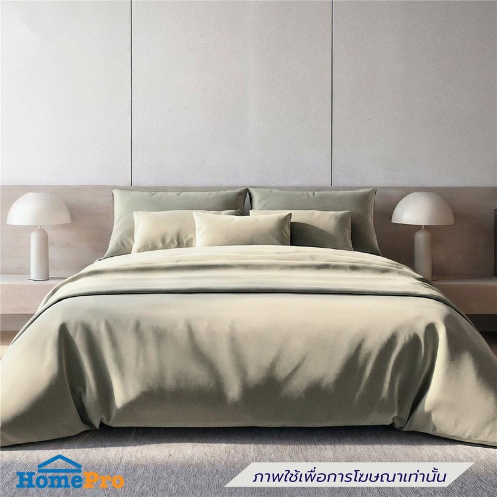ชุดผ้าปูที่นอน 5 ฟุต (ชุด 3 ชิ้น) PREMIER SATIN ROYAL TOUCH SOLID SPC089