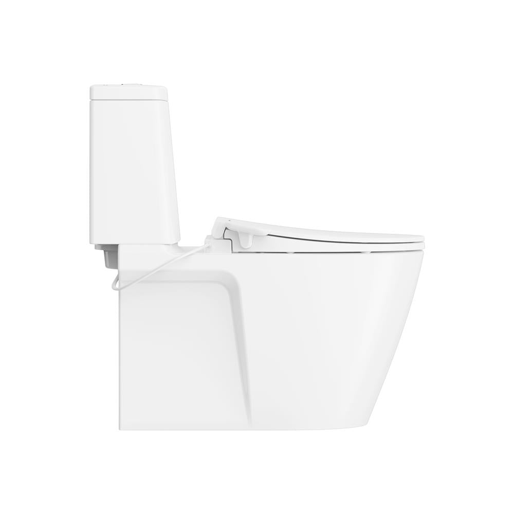 สุขภัณฑ์ 1 ชิ้น พร้อมฝารองนั่งกึ่งอัตโนมัติ AMERICAN STANDARD 2307TMB-WT-0 2.6/4 ลิตร สีขาว