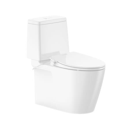 สุขภัณฑ์ 1 ชิ้น พร้อมฝารองนั่งกึ่งอัตโนมัติ AMERICAN STANDARD 2307TMB-WT-0 2.6/4 ลิตร สีขาว_0