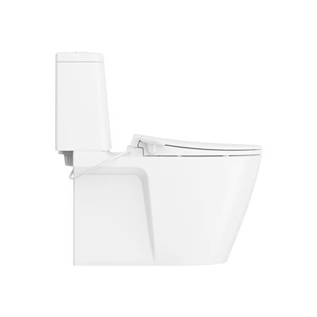 สุขภัณฑ์ 1 ชิ้น พร้อมฝารองนั่งกึ่งอัตโนมัติ AMERICAN STANDARD 2307TMB-WT-0 2.6/4 ลิตร สีขาว_5