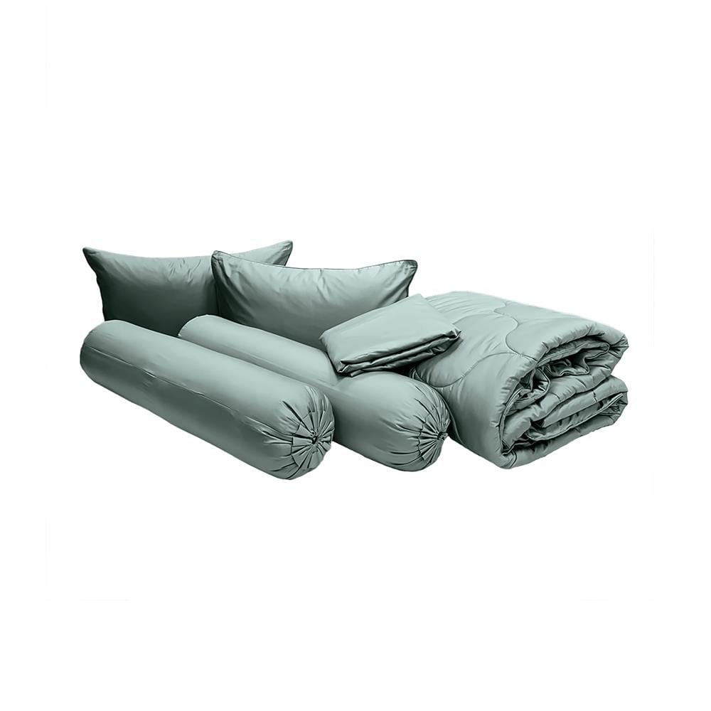 ชุดผ้าปูที่นอน 6 ฟุต (ชุด 6 ชิ้น) STEVENS PURE COTTON EK01GN