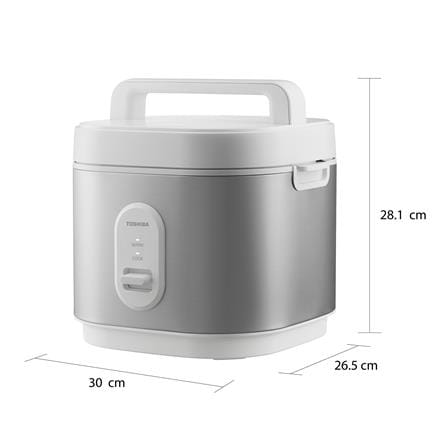 หม้อหุงข้าว MANUAL TOSHIBA RC-10JRVTH(W) 1 ลิตร สีเงิน_4
