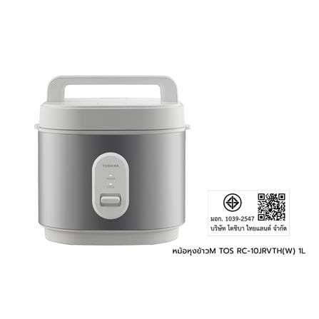 หม้อหุงข้าว MANUAL TOSHIBA RC-10JRVTH(W) 1 ลิตร สีเงิน_5
