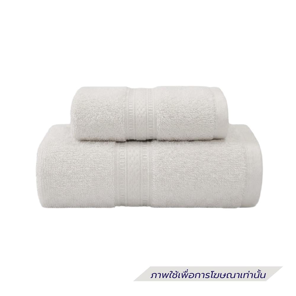 ผ้าขนหนู SANTAS AVIARA 16x32 นิ้ว สี SNOW