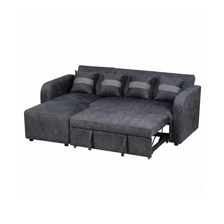 โซฟาเข้ามุมซ้าย AS FURNITURE HAZEL สีเทาเข้ม_3